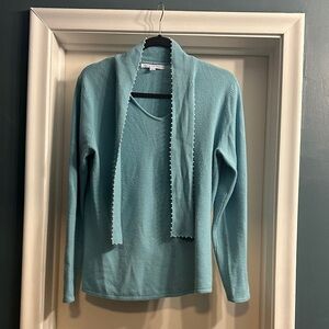 Mercer Street Studio Teal Sweater Set